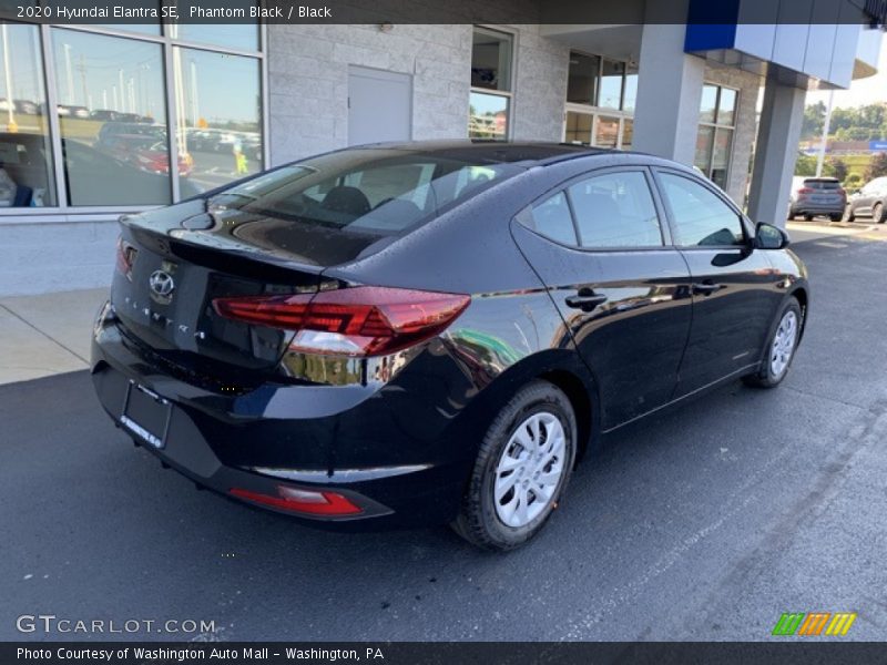 Phantom Black / Black 2020 Hyundai Elantra SE