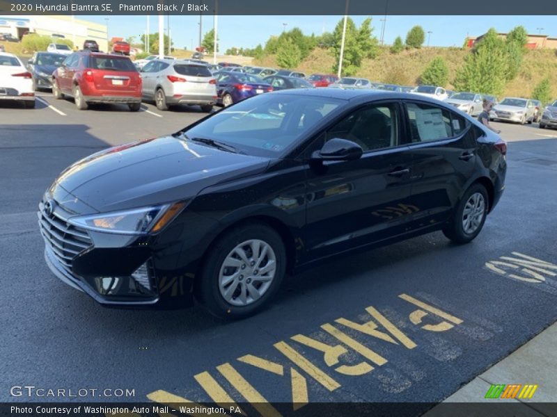 Phantom Black / Black 2020 Hyundai Elantra SE