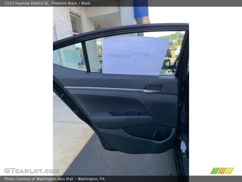Phantom Black / Black 2020 Hyundai Elantra SE