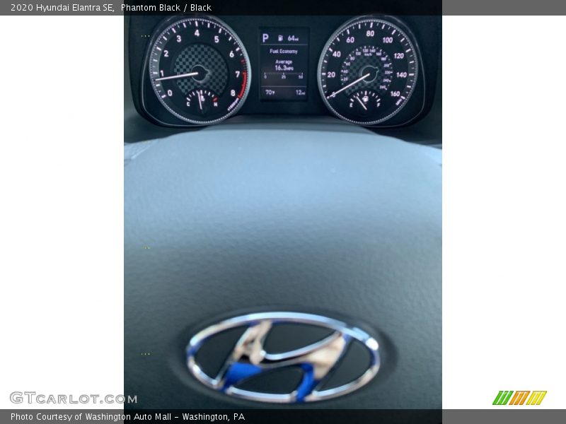 Phantom Black / Black 2020 Hyundai Elantra SE