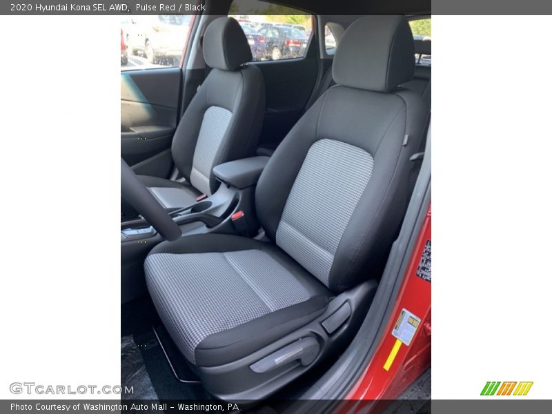 Pulse Red / Black 2020 Hyundai Kona SEL AWD