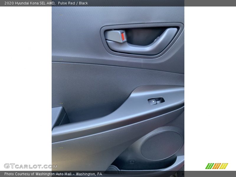 Pulse Red / Black 2020 Hyundai Kona SEL AWD