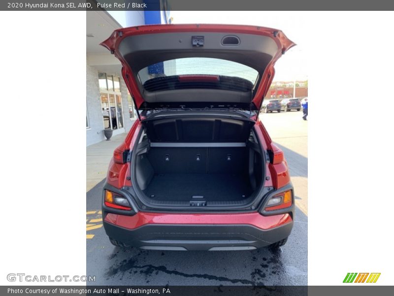 Pulse Red / Black 2020 Hyundai Kona SEL AWD