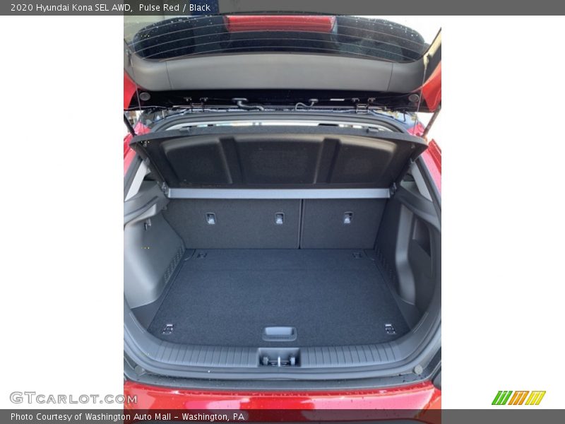 Pulse Red / Black 2020 Hyundai Kona SEL AWD