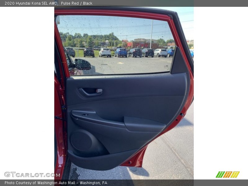 Pulse Red / Black 2020 Hyundai Kona SEL AWD