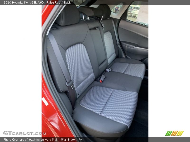 Pulse Red / Black 2020 Hyundai Kona SEL AWD