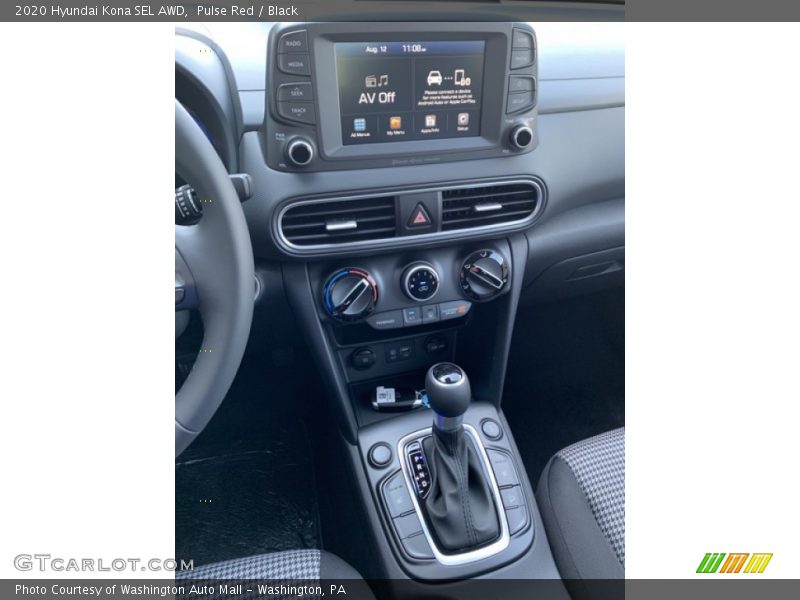 Pulse Red / Black 2020 Hyundai Kona SEL AWD