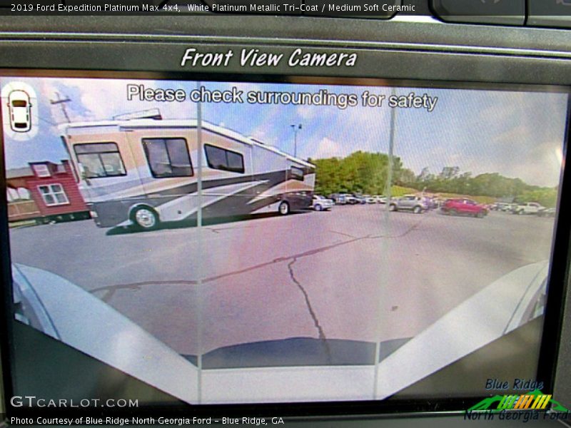White Platinum Metallic Tri-Coat / Medium Soft Ceramic 2019 Ford Expedition Platinum Max 4x4