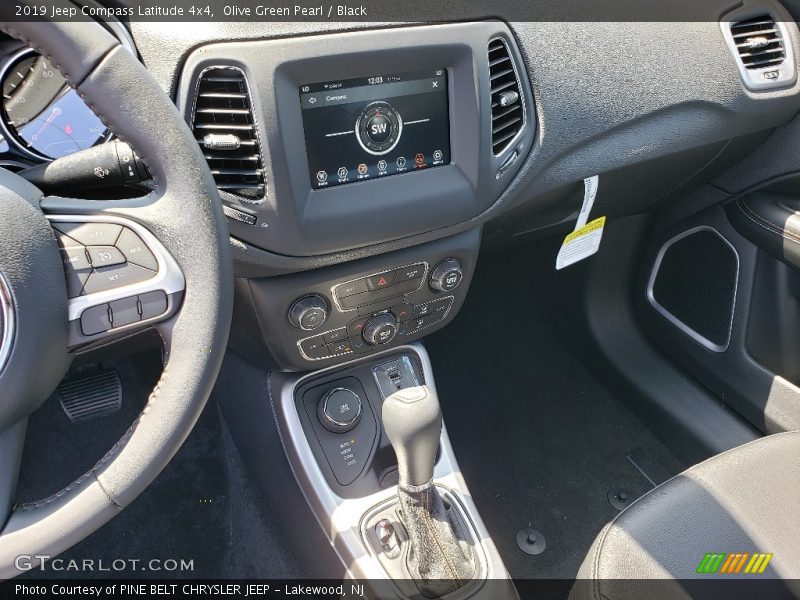 Olive Green Pearl / Black 2019 Jeep Compass Latitude 4x4