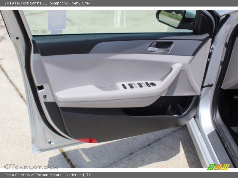 Symphony Silver / Gray 2019 Hyundai Sonata SE