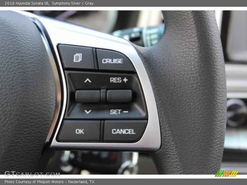 Symphony Silver / Gray 2019 Hyundai Sonata SE
