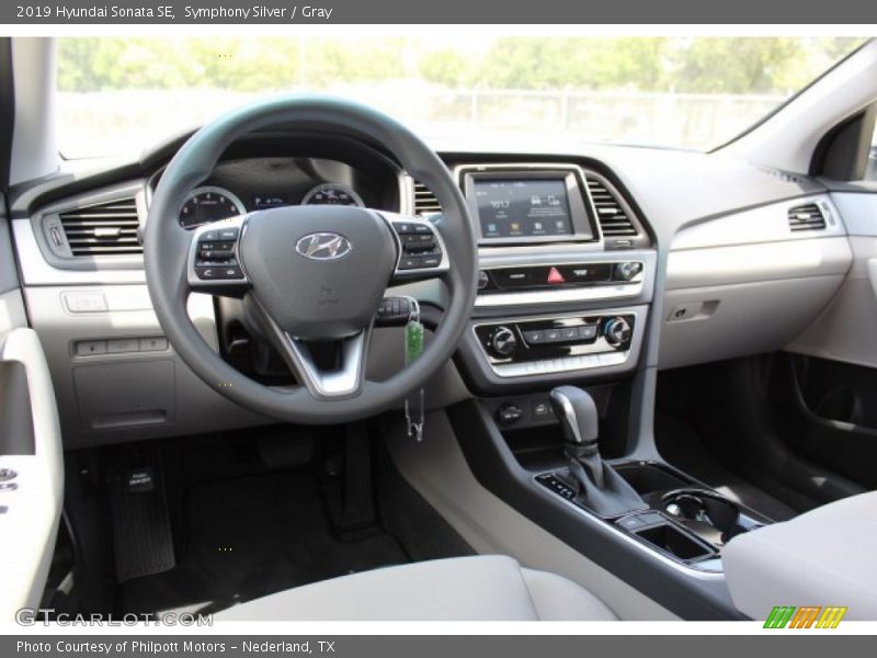 Symphony Silver / Gray 2019 Hyundai Sonata SE
