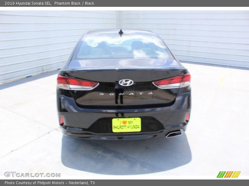 Phantom Black / Black 2019 Hyundai Sonata SEL