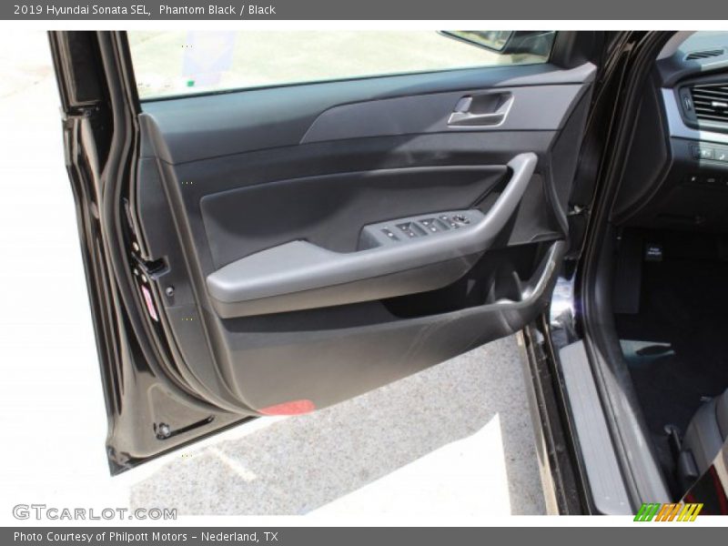 Phantom Black / Black 2019 Hyundai Sonata SEL