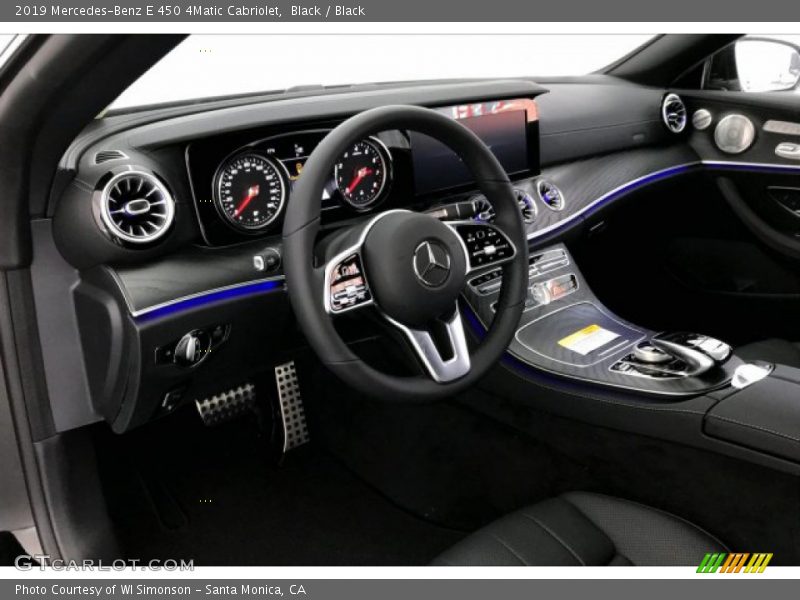 Dashboard of 2019 E 450 4Matic Cabriolet