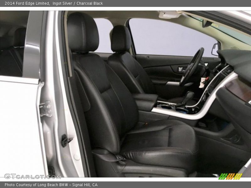 Ingot Silver / Charcoal Black 2014 Ford Edge Limited
