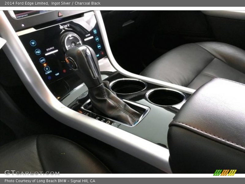 Ingot Silver / Charcoal Black 2014 Ford Edge Limited