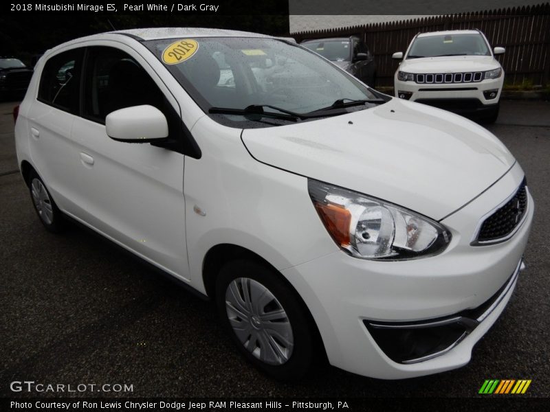Front 3/4 View of 2018 Mirage ES