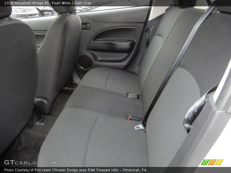 Rear Seat of 2018 Mirage ES