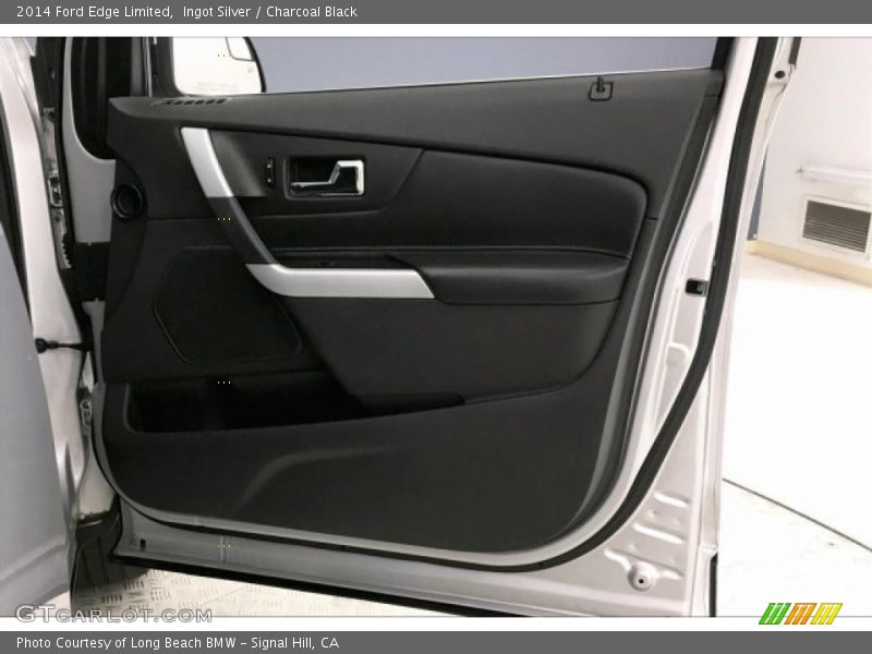 Ingot Silver / Charcoal Black 2014 Ford Edge Limited