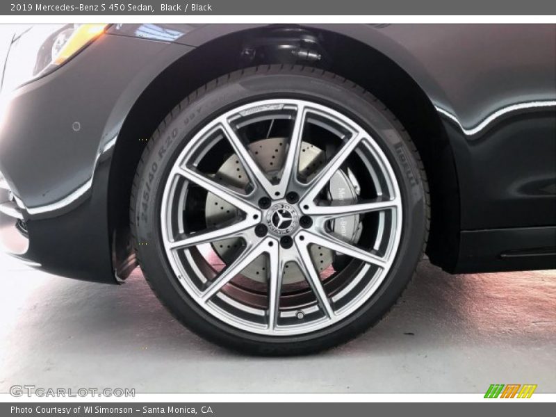 Black / Black 2019 Mercedes-Benz S 450 Sedan