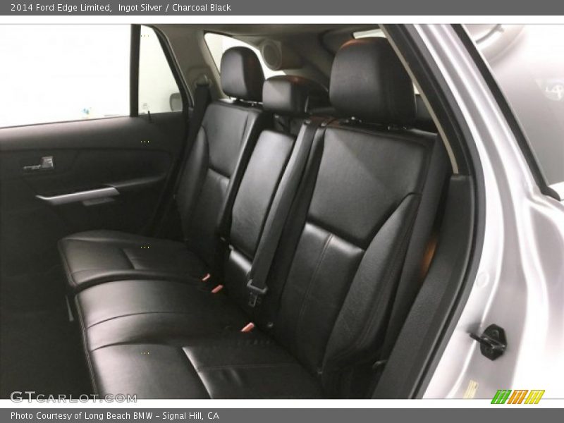 Ingot Silver / Charcoal Black 2014 Ford Edge Limited