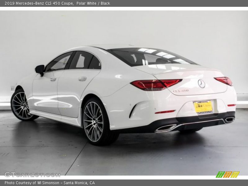 Polar White / Black 2019 Mercedes-Benz CLS 450 Coupe