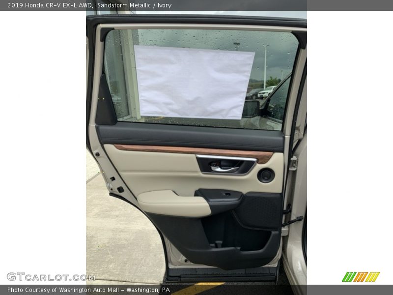 Sandstorm Metallic / Ivory 2019 Honda CR-V EX-L AWD