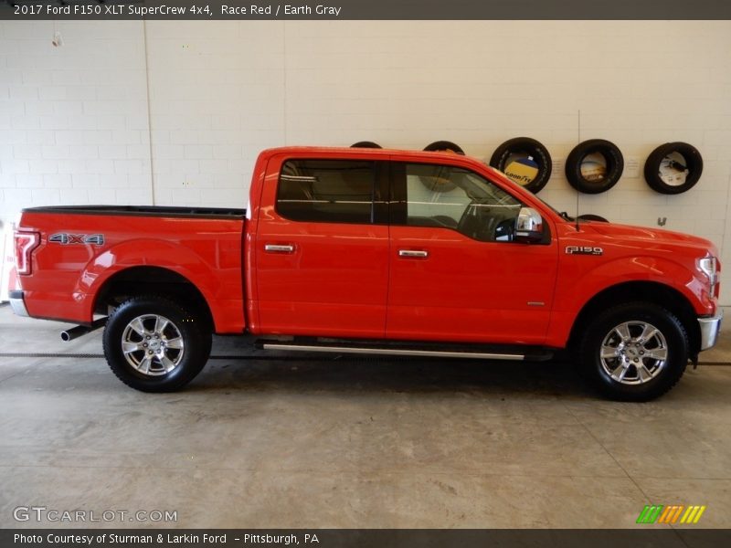 Race Red / Earth Gray 2017 Ford F150 XLT SuperCrew 4x4