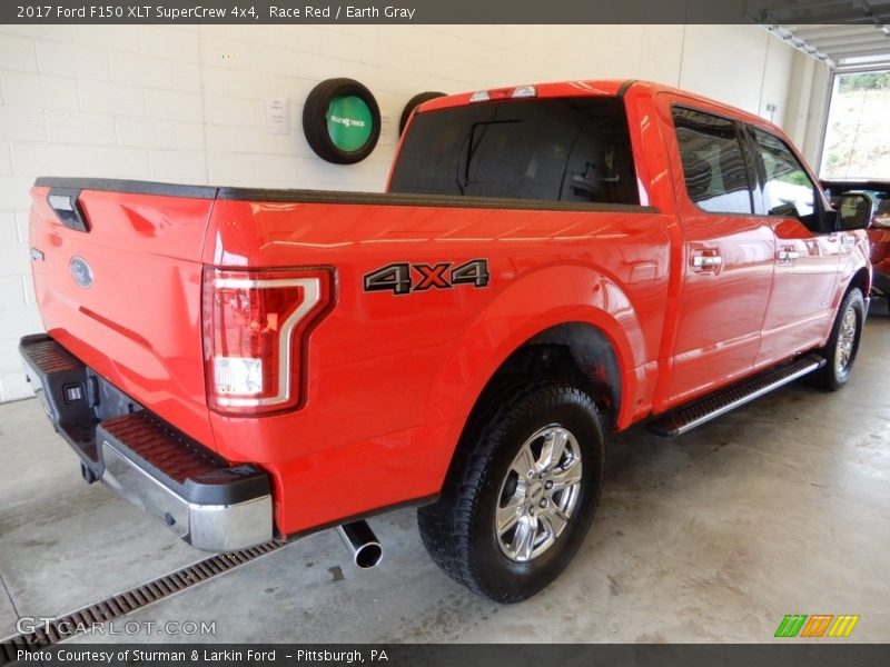 Race Red / Earth Gray 2017 Ford F150 XLT SuperCrew 4x4