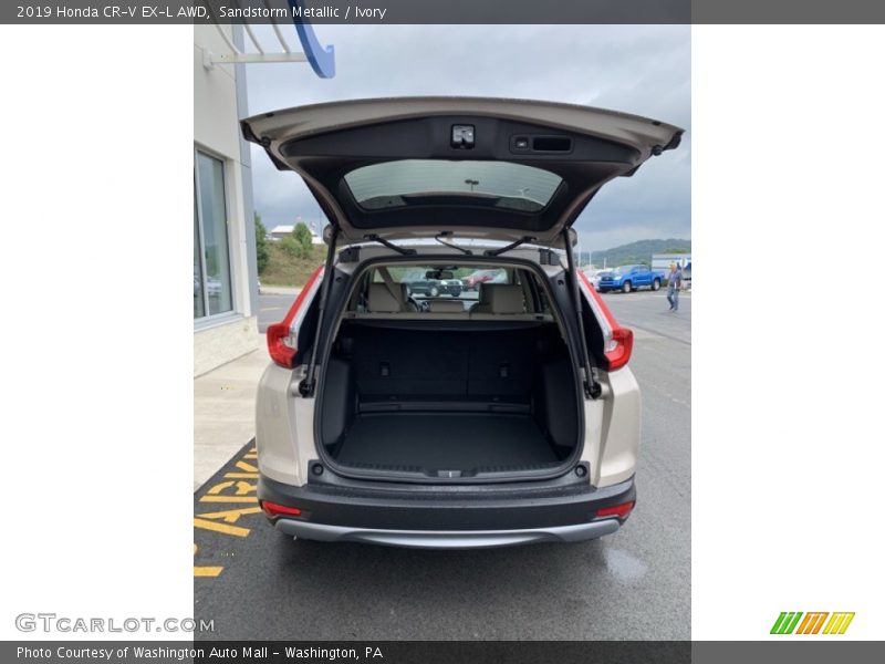 Sandstorm Metallic / Ivory 2019 Honda CR-V EX-L AWD