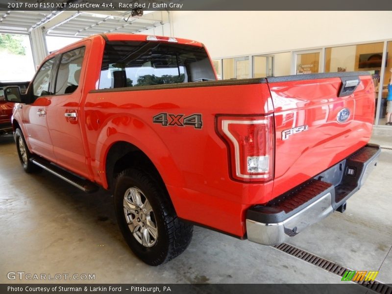 Race Red / Earth Gray 2017 Ford F150 XLT SuperCrew 4x4
