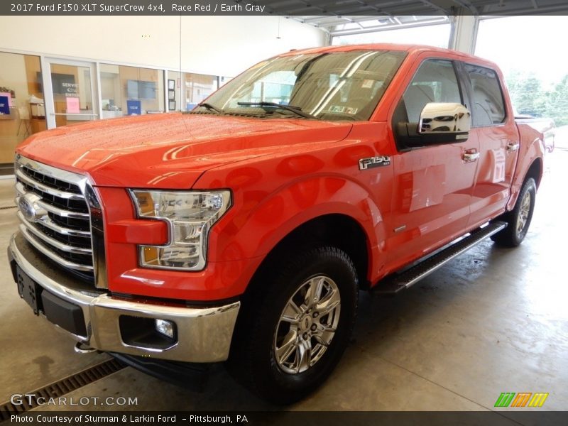 Race Red / Earth Gray 2017 Ford F150 XLT SuperCrew 4x4