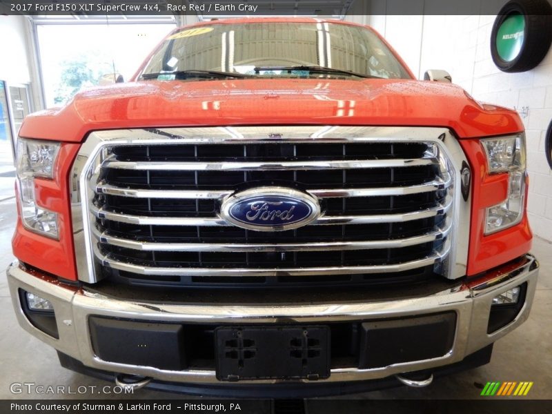 Race Red / Earth Gray 2017 Ford F150 XLT SuperCrew 4x4