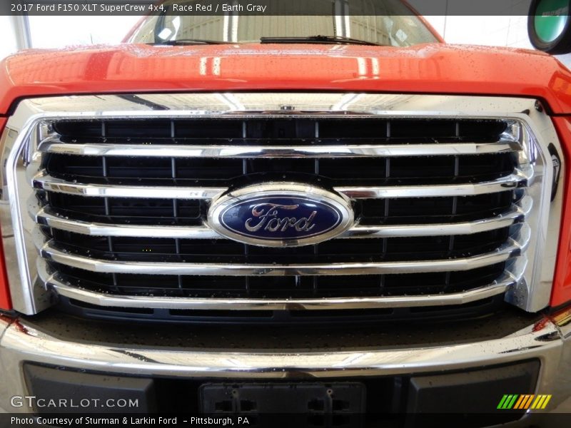 Race Red / Earth Gray 2017 Ford F150 XLT SuperCrew 4x4