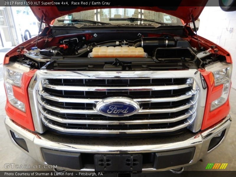 Race Red / Earth Gray 2017 Ford F150 XLT SuperCrew 4x4