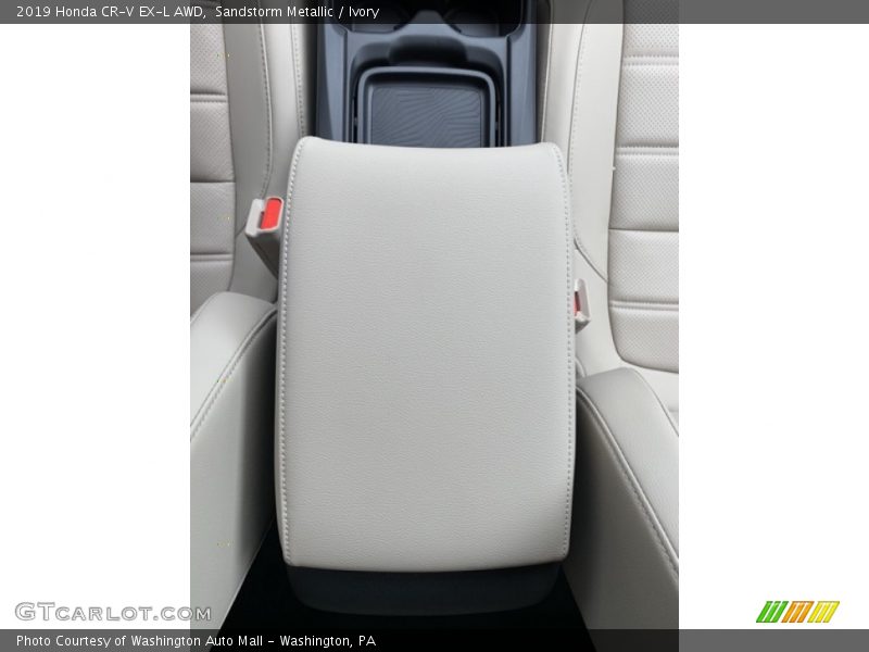 Sandstorm Metallic / Ivory 2019 Honda CR-V EX-L AWD