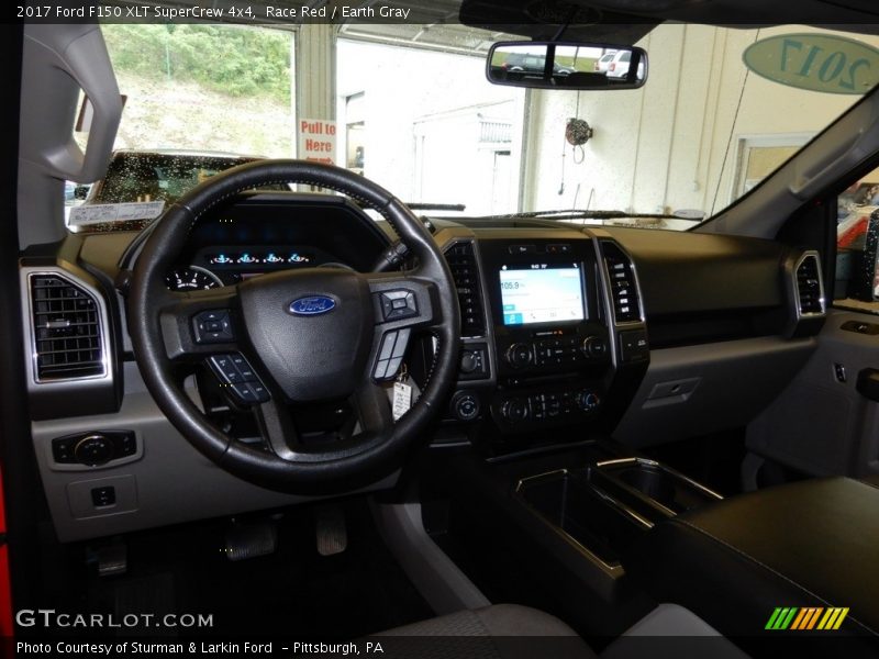 Race Red / Earth Gray 2017 Ford F150 XLT SuperCrew 4x4