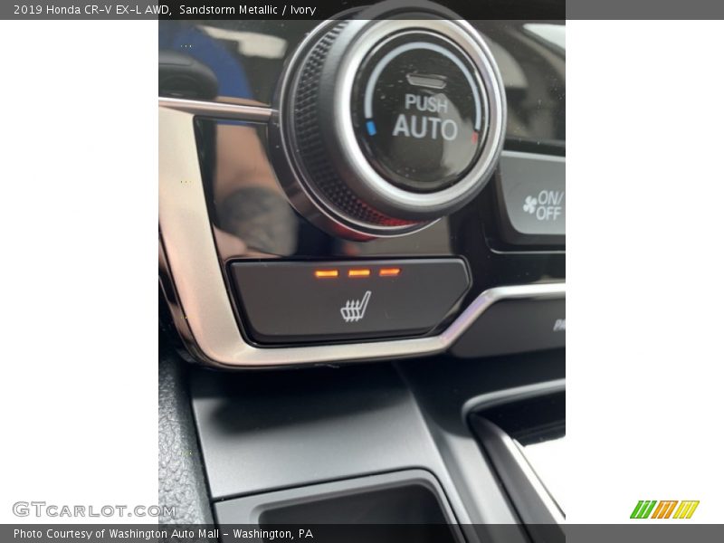Sandstorm Metallic / Ivory 2019 Honda CR-V EX-L AWD