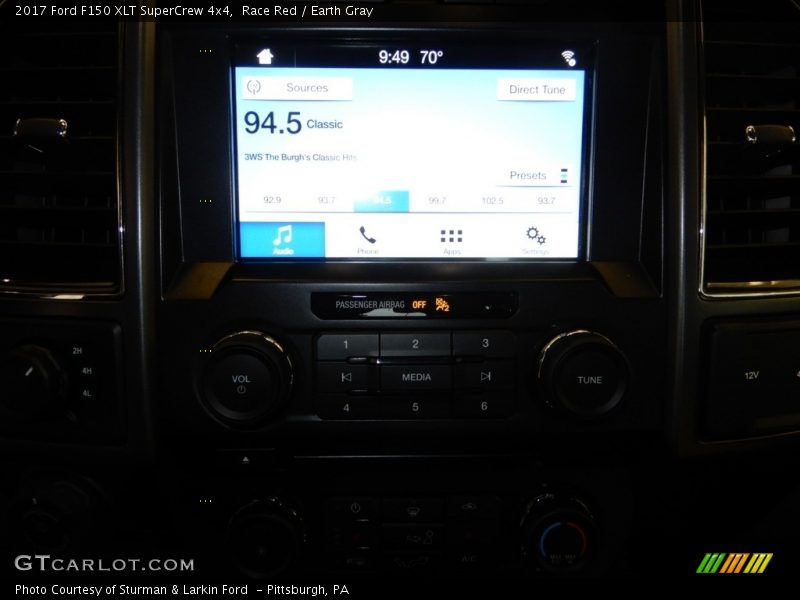 Race Red / Earth Gray 2017 Ford F150 XLT SuperCrew 4x4