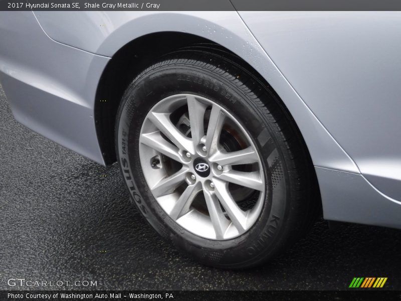 Shale Gray Metallic / Gray 2017 Hyundai Sonata SE