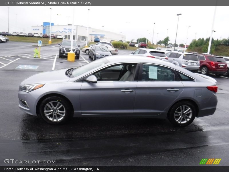 Shale Gray Metallic / Gray 2017 Hyundai Sonata SE