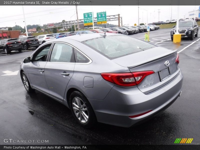 Shale Gray Metallic / Gray 2017 Hyundai Sonata SE
