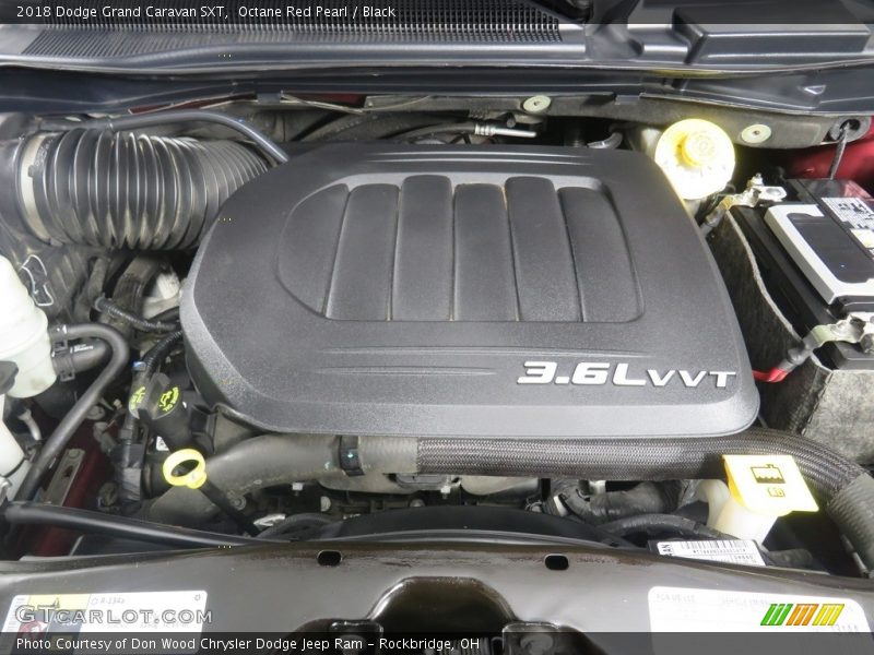 Octane Red Pearl / Black 2018 Dodge Grand Caravan SXT