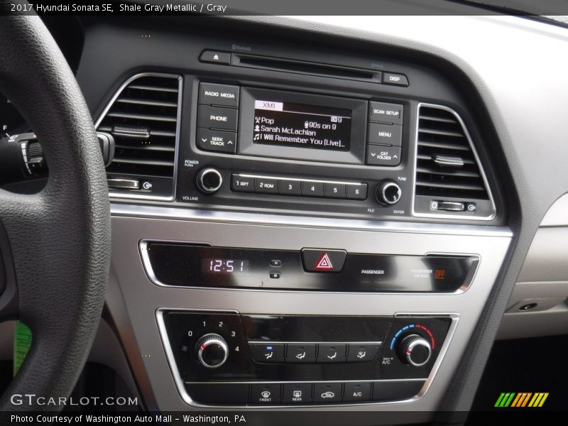 Shale Gray Metallic / Gray 2017 Hyundai Sonata SE