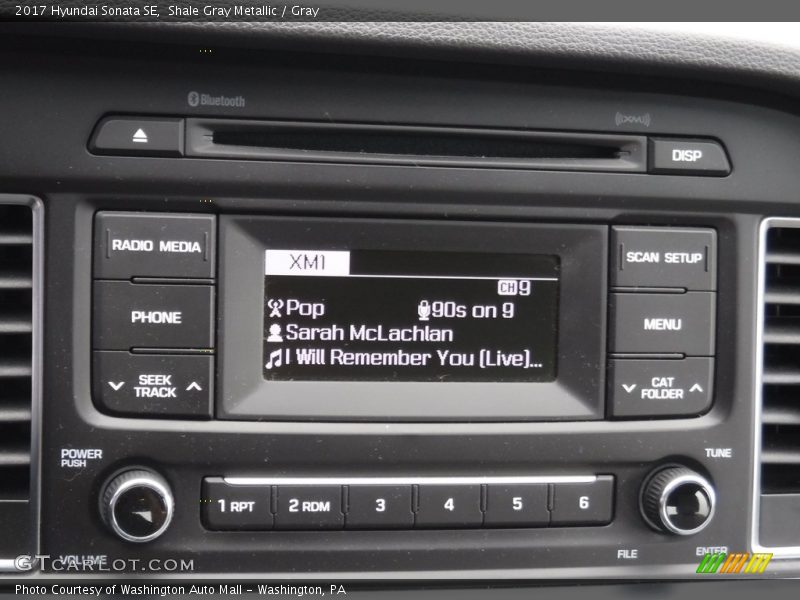 Shale Gray Metallic / Gray 2017 Hyundai Sonata SE