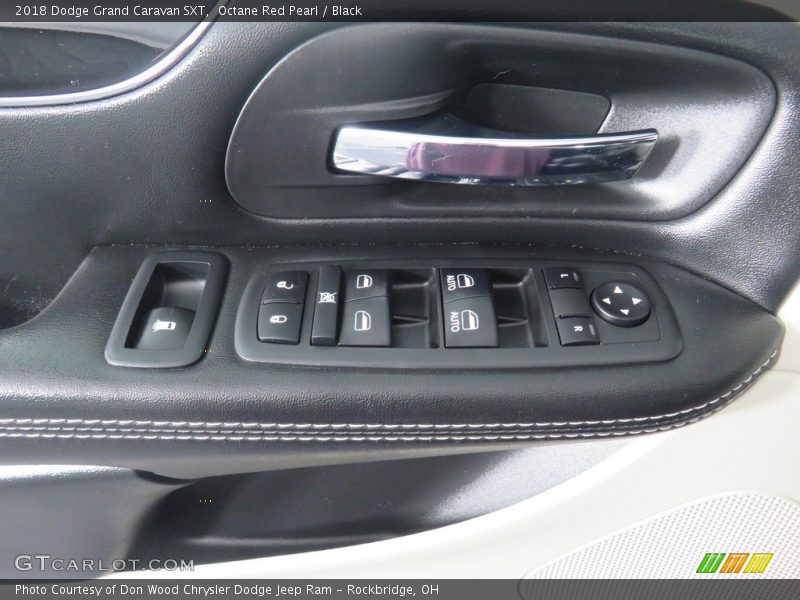 Octane Red Pearl / Black 2018 Dodge Grand Caravan SXT