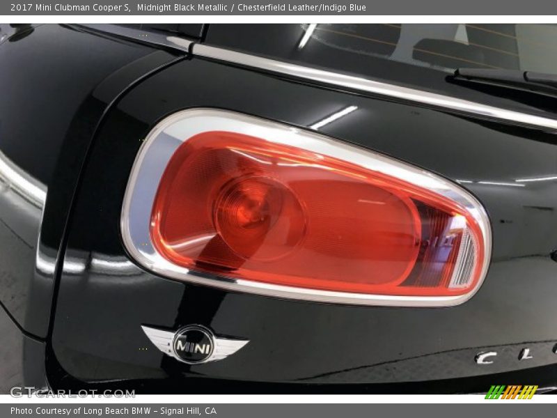 Midnight Black Metallic / Chesterfield Leather/Indigo Blue 2017 Mini Clubman Cooper S