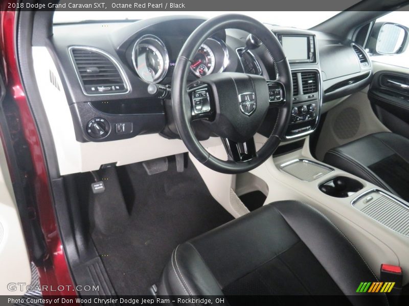 Octane Red Pearl / Black 2018 Dodge Grand Caravan SXT