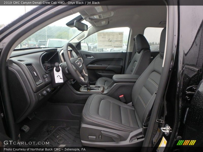  2019 Canyon Denali Crew Cab 4WD Jet Black Interior